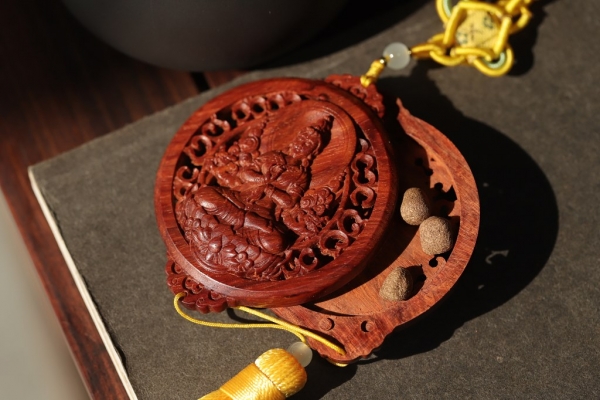 挂饰装饰品件紫檀木精品创意设计