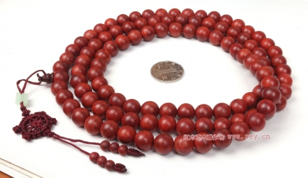 紫檀木108颗念珠0.8规格
